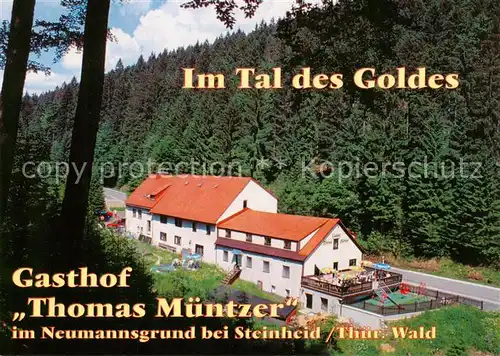 AK / Ansichtskarte  Neumannsgrund Gasthof Thomas Muentzer Neumannsgrund