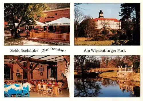 AK / Ansichtskarte 73857482 Wiesenburg_Mark Schloss Schaenke Zur Remise Am Wiesenburger Park Speisesaal  Wiesenburg Mark