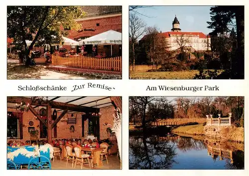 AK / Ansichtskarte  Wiesenburg_Mark Schloss Schaenke Zur Remise Am Wiesenburger Park Speisesaal  Wiesenburg Mark