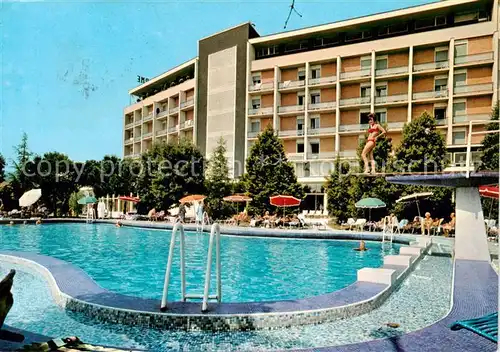 AK / Ansichtskarte 73857505 Montegrotto_Terme_IT Grand Hotel Terme Pool 
