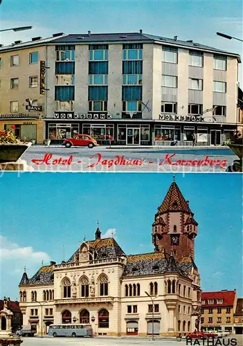 AK / Ansichtskarte  Korneuburg Espresso Hotel Jagdhaus Bauer Rathaus Korneuburg