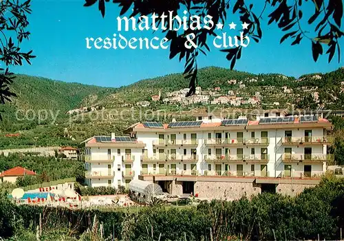 AK / Ansichtskarte 73857545 Pietra_Ligure_IT Matthias Residence et Club 