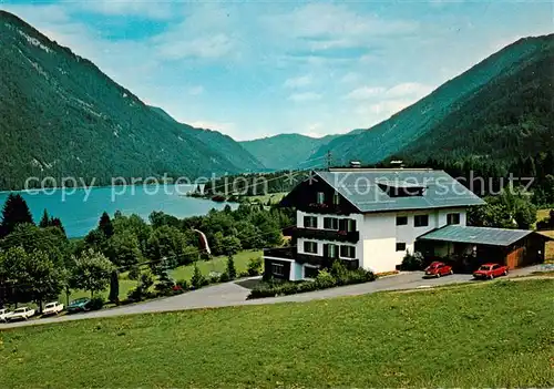 AK / Ansichtskarte  Techendorf_Weissensee_Kaernten_AT Gasthaus Pension Sonnenhof am Weissensee 