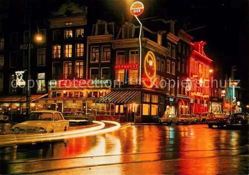 AK / Ansichtskarte 73857555 Amsterdam__NL Hoek Rembrandtplein Thorbeckeplein 
