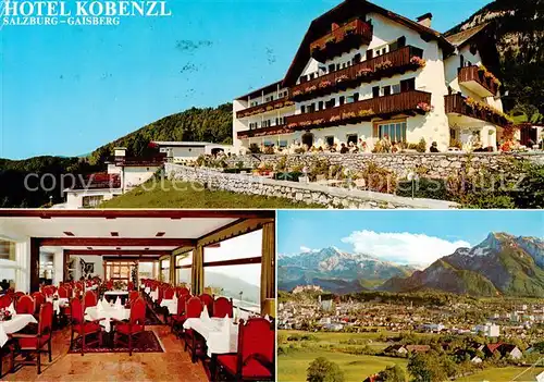 AK / Ansichtskarte 73857570 Gaisberg_Salzburg_AT Hotel Kobenzl Gastraum Panorama 