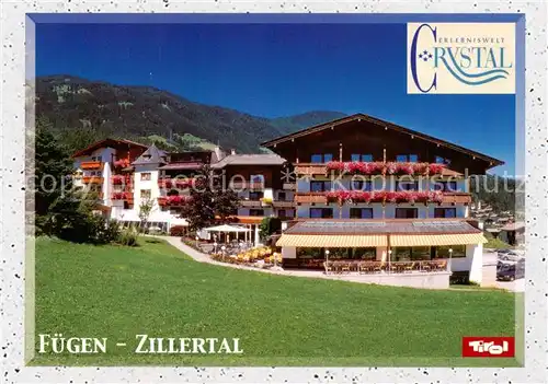 AK / Ansichtskarte 73857617 Fuegen_Zillertal_Tirol_AT Erlebniswelt Hotel Crystal 