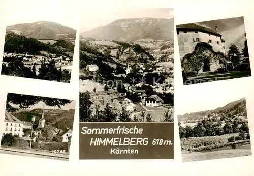 AK / Ansichtskarte  Himmelberg_Kaernten_AT Teilansichten Panorama 