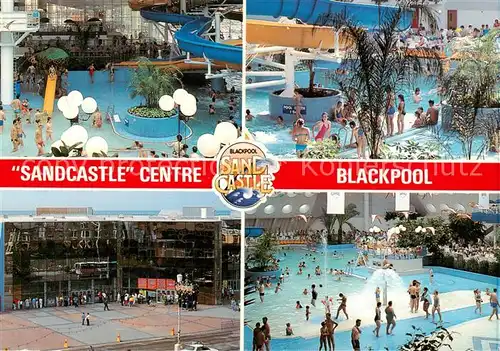 AK / Ansichtskarte 73857652 Blackpool_UK Sandcastle Centre Badelandschaft 