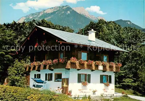 AK / Ansichtskarte  Berchtesgaden Gaestehaus Kayserhaeusl Berchtesgaden