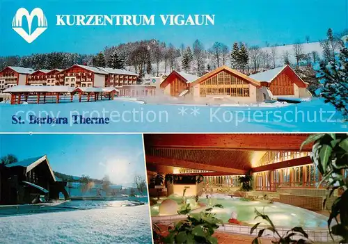 AK / Ansichtskarte  Vigaun_Bad_AT Kurzentrum Vigaun St Barbara Therme Hallenbad 