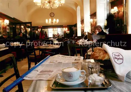 AK / Ansichtskarte 73857686 Wien_AT Cafe Diglas Gaststube 