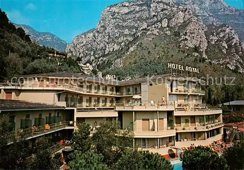 AK / Ansichtskarte  Limone_sul_Garda_IT Hotel Royal 