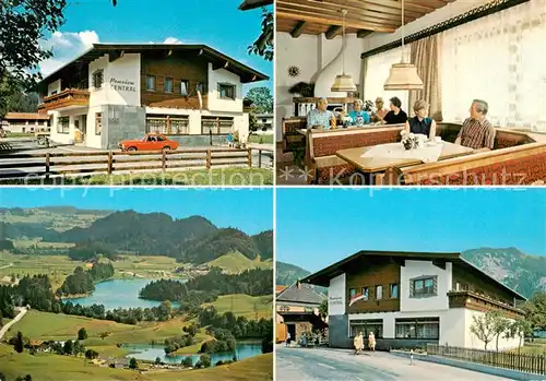 AK / Ansichtskarte  Kramsach Pension Central Gaststube Panorama Kramsach