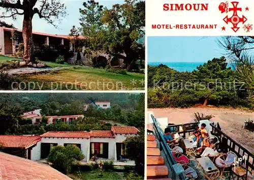 AK / Ansichtskarte  Favone_2A_Corse-du-Sud Motel Restaurant Simoun Restaurant et Bungalows 