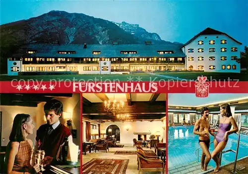 AK / Ansichtskarte  Pertisau_Achensee Hotel Fuerstenhaus Gastraum Hallenbad Pertisau Achensee