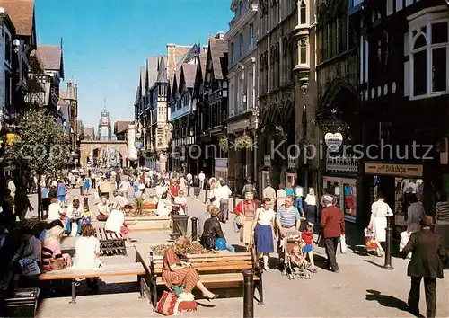 AK / Ansichtskarte  Chester__Cheshire_UK Pedestrian Way Eastgate Street 