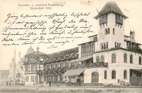 AK / Ansichtskarte 73857735 Expositions Gewerbe u. Industrie Ausstellung Duesseldorf 1902 