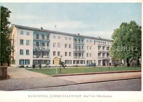 AK / Ansichtskarte  Bad_Toelz Kurhotel Jodquellenhof Bad_Toelz