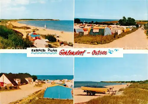 AK / Ansichtskarte  Sehlendorf_Blekendorf Zeltplatz Platen Strandpartien 