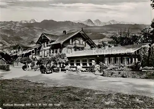 AK / Ansichtskarte  Moosegg_980m_Emmental_BE Kurhaus Moosegg