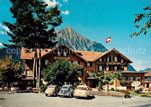 AK / Ansichtskarte  Aeschi_BE Hotel Baumgarten Aeschi_BE