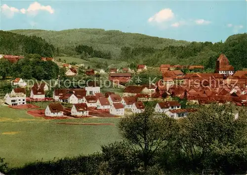 AK / Ansichtskarte  Hardegsen Panorama Hardegsen