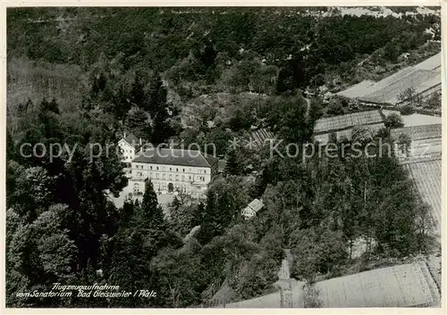 AK / Ansichtskarte  Bad_Gleisweiler Sanatorium Fliegeraufnahme Bad_Gleisweiler