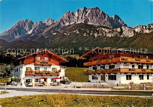 AK / Ansichtskarte  St_Johann_Tirol Gasthof Velbenburg Bacherwirt am Wilden Kaiser St_Johann_Tirol