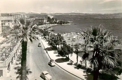 AK / Ansichtskarte  Opatija_Abbazia Uferstrasse Panorama 