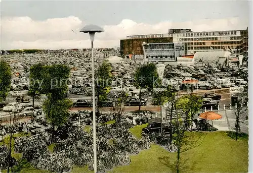 AK / Ansichtskarte  Hannover Messegelaende Parkplatz Hannover