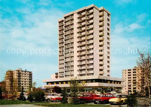 AK / Ansichtskarte  Viernheim Hochhaus am Kurpfalzplatz Viernheim