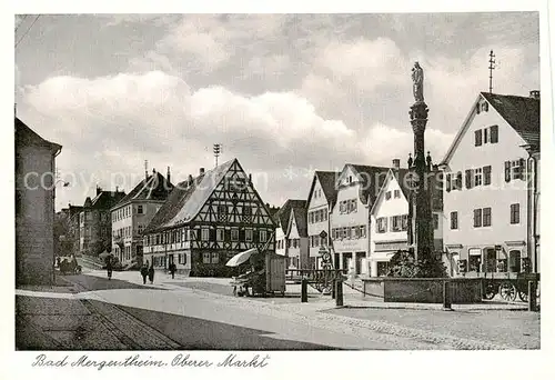 AK / Ansichtskarte 73857873 Bad_Mergentheim Oberer Markt Bad_Mergentheim