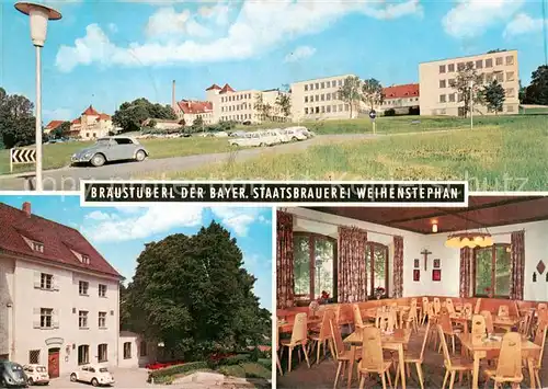 AK / Ansichtskarte  Weihenstephan_Freising Braeustueberl der Bayer Staatsbrauerei Weihenstephan  Weihenstephan_Freising