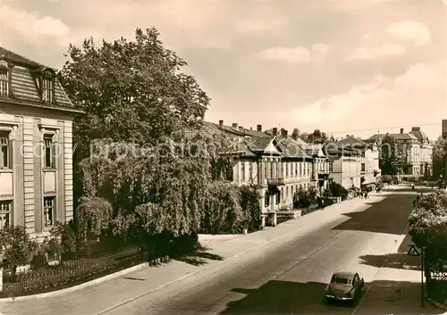 AK / Ansichtskarte  Meiningen_Thueringen August Bebel Strasse Meiningen Thueringen