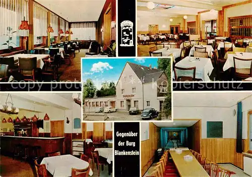 AK / Ansichtskarte  Blankenstein_Ruhr Restaurant Haus Dimmers Bungeskegelbahn Blankenstein_Ruhr