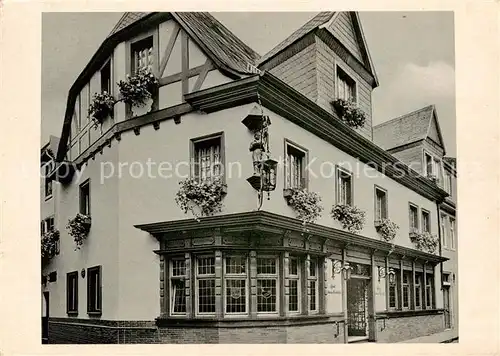 AK / Ansichtskarte  Bingen_Rhein Hotel Goldener Kochloeffel Bingen Rhein