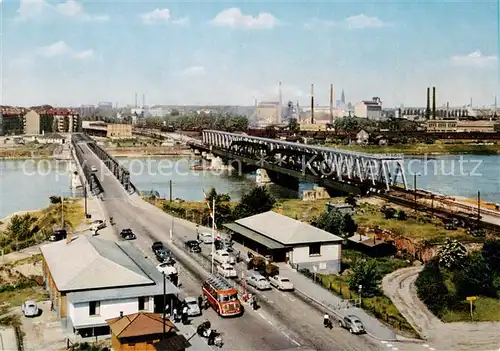 AK / Ansichtskarte  Kehl__Rhein Rheinbruecke mit Zoll 