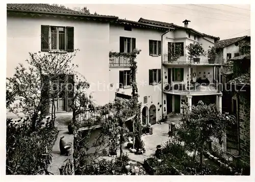 AK / Ansichtskarte  Morcote_Lago_di_Lugano_TI Museo Rieder