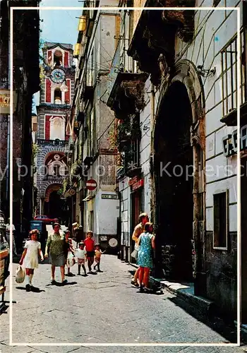 AK / Ansichtskarte  Sorrento__Sorrent_Campania_IT Largo Sedil Dominova 