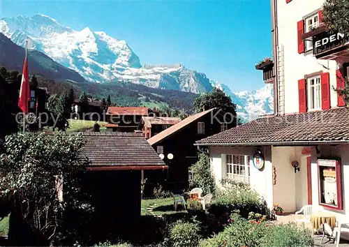 AK / Ansichtskarte  Wengen__BE Hotel Eden 