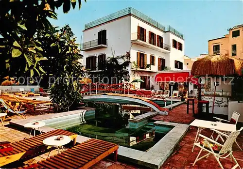 AK / Ansichtskarte  Casamicciola_Isola_d_Ischia_IT Pensione Vinetum di Nicola di Costanzo