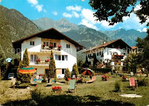 AK / Ansichtskarte 73858069 Rabland_Partschins_Merano_Suedtirol_AT Gaesteheime Gstrein Pension 