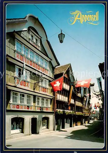 AK / Ansichtskarte  Appenzell_IR Hauptgasse Appenzell IR