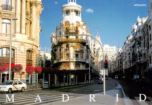 AK / Ansichtskarte  Madrid_Spain Gran Via Madrid Spain