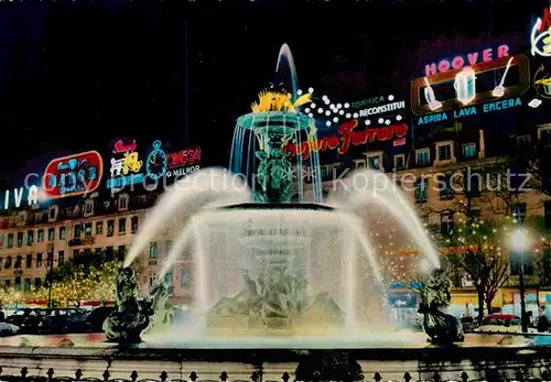 AK / Ansichtskarte  Lisboa_Lisbon_Lissabon_PT Rossio de noite