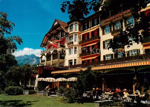 AK / Ansichtskarte  Wengen__BE Hotel Victoria Lauberhorn 