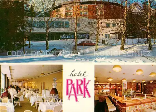 AK / Ansichtskarte 73858112 Vysoke_Tatry_SK Hotel Park Speiseraum Bar 
