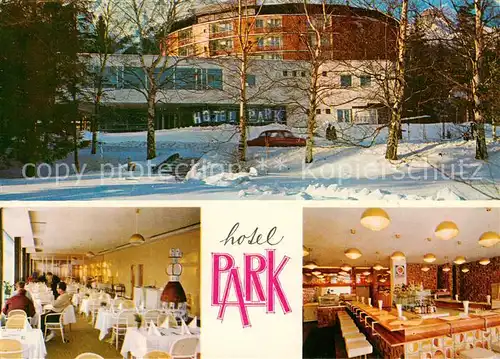 AK / Ansichtskarte  Vysoke_Tatry_SK Hotel Park Speiseraum Bar 