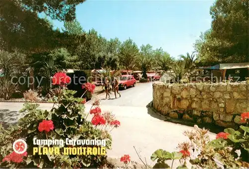 AK / Ansichtskarte 73858117 Tarragona_ES Camping Caravaning Playa Montroig 