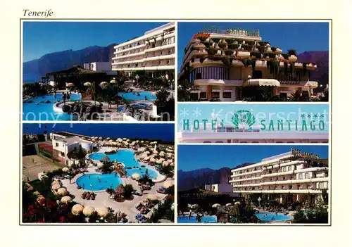 AK / Ansichtskarte  Puerto_Santiago_Tenerife Hotel Santiago Teilansichten Puerto_Santiago_Tenerife